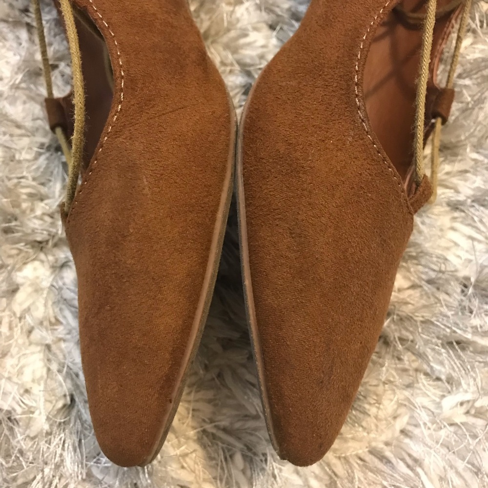 Mossimo Kady Lace Up Ballet Flats - Picture 4 of 7